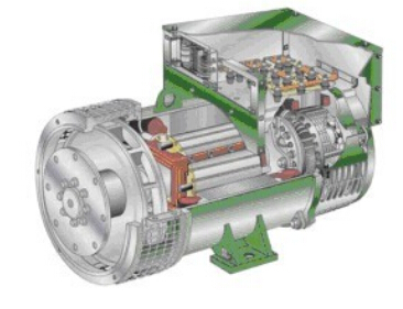 广西发电机内部结构图